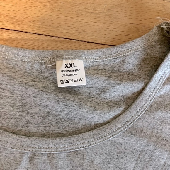 NWOT, women’s XXL, i need a diet coke gray long sleeve tshirt - Picture 4 of 5
